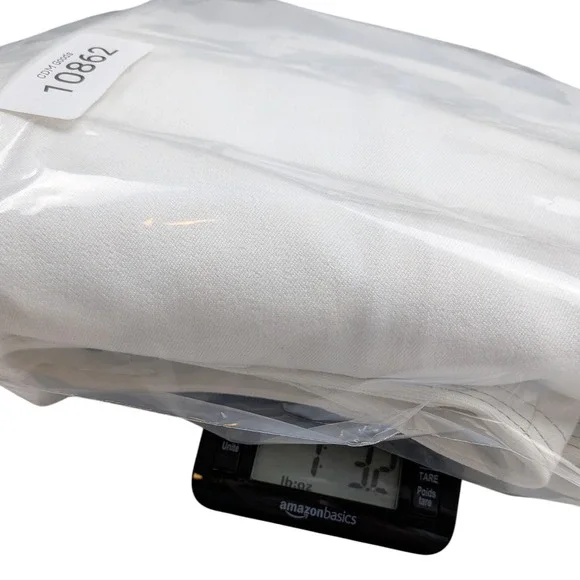 Gallia Women's White Wide Leg Dress‎ Pants Size 8 Minimalist Office Corpcore - Picture 12 of 12